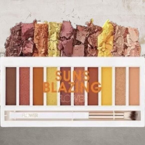 Suns Blazing Flower Beauty Eyeshadow Palette NEW - Picture 1 of 3